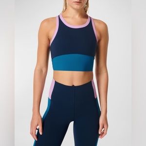 NWOT Sweaty Betty Navy Power Frame Workout Vest Size XXS Small